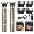 Beard Trimmer for Men-Hair Clippers for Men-Cordless Rechargeable Hair Clipper and Trimmer-Beard Shaver Barbershop (Bronze)