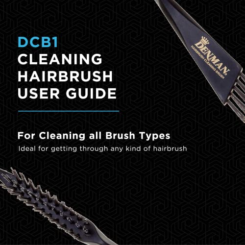 Denman Hairbrush Cleaning Brush for Effective Hairbrush Cleaning, DBC1