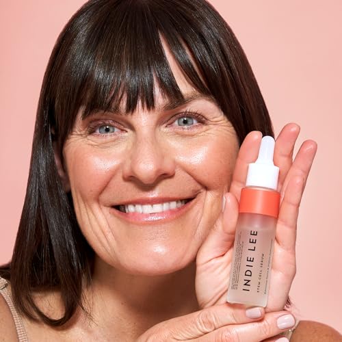 Indie Lee Stem Cell Serum - Rejuvenating Botanicals for Face with Bamboo Extract + Hyaluronic Acid to Combat Visible Signs of Aging, Hydrate + Moisturize (1oz / 30ml)