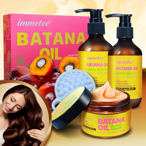 Immetee Batana Shampoo & Conditioner Set for Dry Color-Treated Hair
