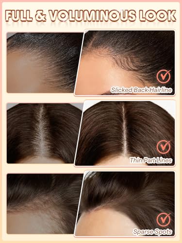 SHEGLAM Dark Brown Hair & Eyebrow Pen - Waterproof Hairline Filler