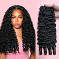 Burmese Curly Human Hair Bundle - 12A Virgin Hair, 20 Inch