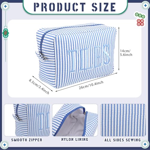 Sunnymove Thickened Mahjong Tile Storage Bag with Zipper - 10.4"x5.6"