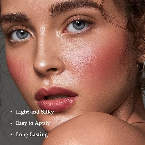Boobeen Blush Powder Face Makeup, Highly Pigmented Single Color Face Blush for Cheeks, Shape, Contour & Highlight Face to Create a Natural Matte Finish, Blendable