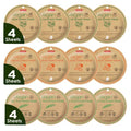 Purederm Vegan Facial Sheet Masks Trio (12 Packs) ? Face Masks Skincare for Dry, Dehydrated and Dull Skin