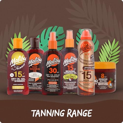 Malibu Sun Fast Tanning Gel 10.1 Fl Oz Deep Tan Accelerator