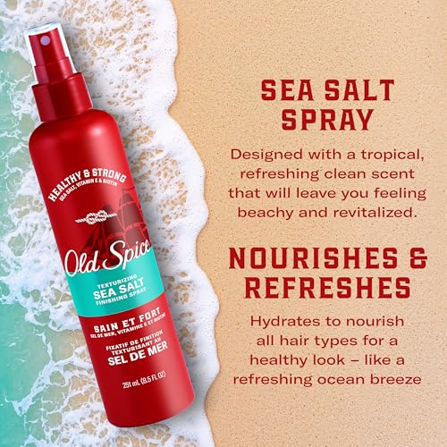 Old Spice Sea Salt Texturizing Hair Spray for Men, 8.5 oz