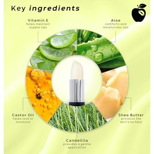Rallye Balm Natural Ingredient Lip Balm Hydrating SPF Chapstick - Vegan Lip Balm Lip Repair for Dry Cracked Lips - Hypoallergenic Gluten-Free Lip Primer by RAL Lip Care Products