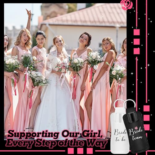 24 Pcs/12 Set Bride and Bridesmaid Lip Balm Gifts Bulk 11 Pack Black Bridesmaid Themed 1 Pcs White Bride Themed Each One Has 1 Pouch Bachelorette Party Supplies Wedding Gifts