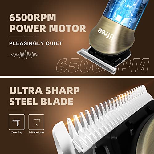 Ufree 7-in-1 Beard Trimmer Kit for Men with Adjustable Comb