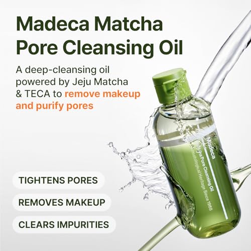 CENTELLIAN 24 Madeca Matcha Cleansing Oil - Deep Cleanser for Pores & Makeup
