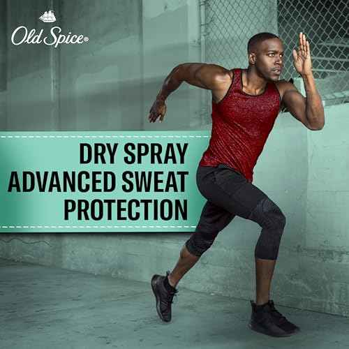 Old Spice Dry Spray Antiperspirant Deodorant for Men, High Endurance, 24/7 Sweat Defense & Odor Protection, 24/7 Freshness & Lasting Scent, Pure Sport Scent, 4.3 oz (Pack of 3)