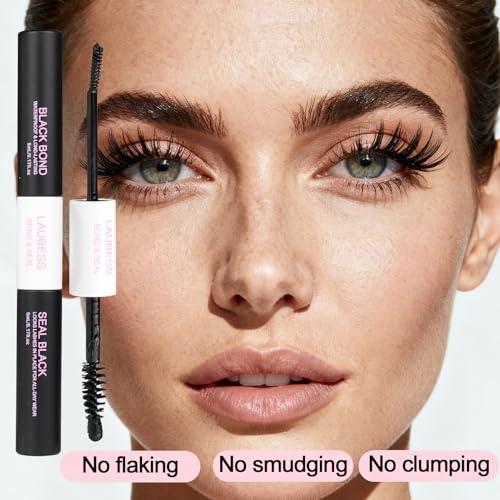 LAUBESS Lash Bond and Seal - Waterproof Cluster Lash Glue 10ml