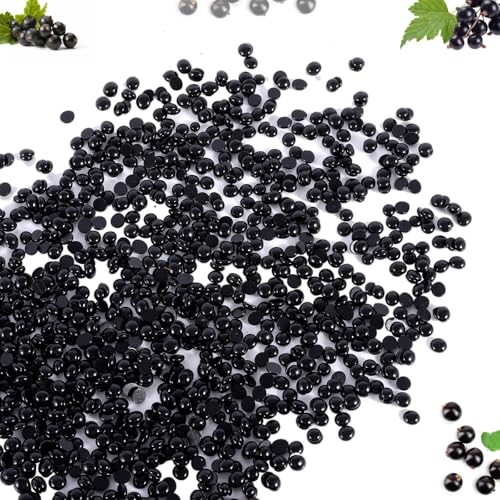 1lb Scented Hard Wax Beads, Sensitive Skin Brazilian Waxing Bead, Stripless Wax Bead for Coarse Hair Removal for Bikini Line, Body, Face, Arms, Legs, Back, Chest, 10 Wooden Sticks