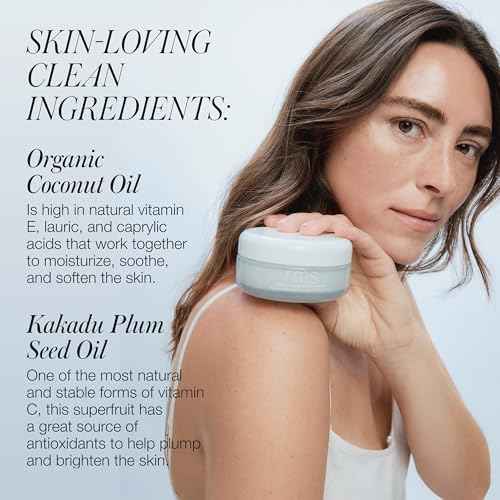 RMS Beauty Coconut Clean Cleansing Balm ? Nourishing Coconut Oil Makeup Remover and Hydrating Deep-Cleansing Balm for Soft, Smooth, Radiant Skin, 50g