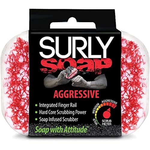 SS008 Bar Soap with Attitude, Aggressive, 6-Pack