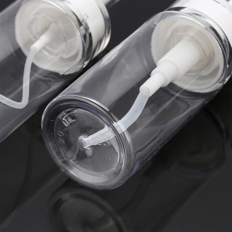 3Pc Refillable Lotion Pump Bottle Travel Size 6.88oz