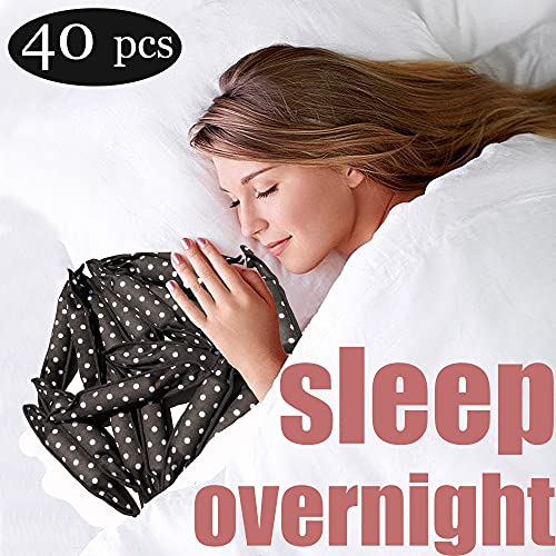 40Pcs Soft Foam Hair Rollers for Overnight Sleep