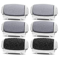 PRITECH Callus Remover Replacement Rollers - 6 Pack Pedicure Refill Heads