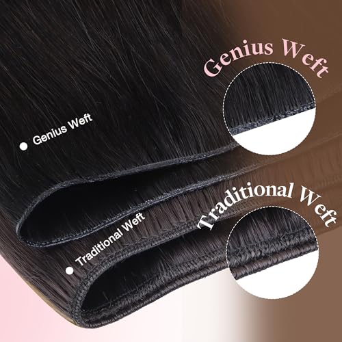 GOO GOO Genius Weft Human Hair Extensions 14 Inch