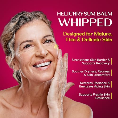 Vigority Helichrysum Balm for Mature Skin - 3.4oz Soothing Cream
