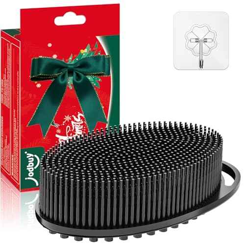 Silicone Body Scrubber - Perfect Christmas Stocking Stuffers for Men, Women, Kids & Teens| Bulk Stocking Stuffers Gift Idea, Exfoliating Bath Brush, Fun Stocking Stuffers Candy Alternative 2025