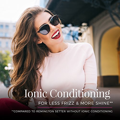 Remington Ionic Conditioning Hair Setter, 20 Velvet Hair Rollers, 6 Large (1¨ù¡±), 10 Medium (1"), 4 Small (¨ú¡±), Blowout Style Hair Curlers