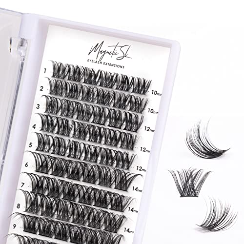 Cluster Lashes 72pc Eyelash Extensions Kit 10-16mm Mix