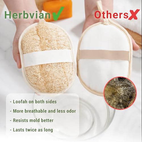 Vietnamese Natural Loofah Exfoliating Body Scrubber Pads, Dish Wash Sponges and Whole Gourd Back Exfoliate