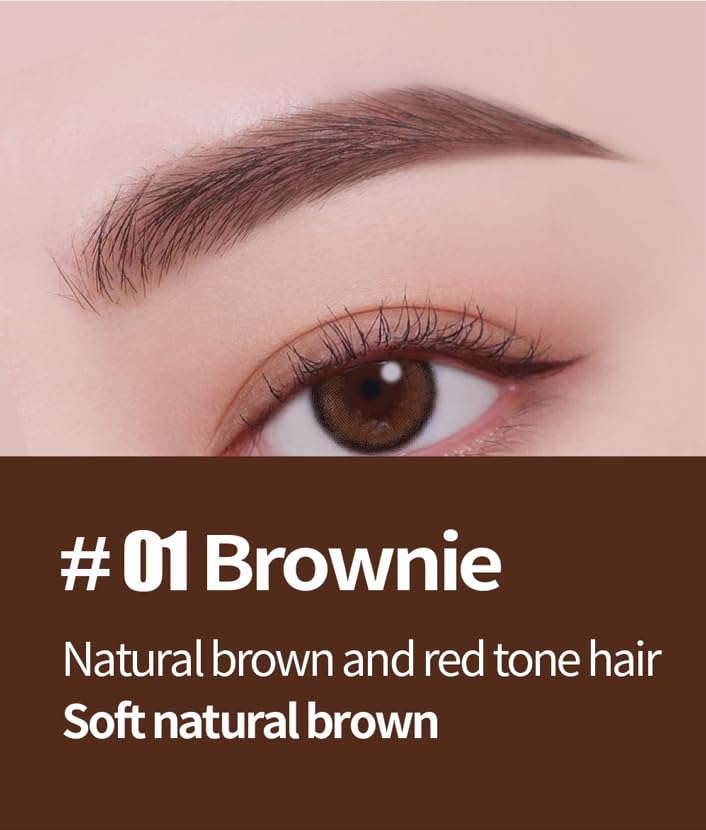 COSNORI Slim Eyebrow Pencil 03 Dark Choco - 2mm Micro-Fine