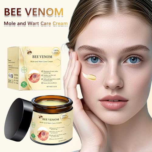 2Pcs Bee Venom Skin Treatment Cream, Bee Venom Comprehensive skincare Cream, 2025 New Professional Bee Venom Gel, Bee Venom Moisturizing Gel for All Body Parts, 2.12OZ / 60g