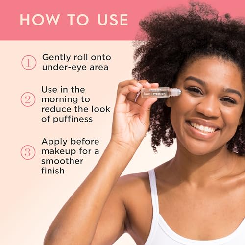 Love + Eyebright Eye Serum ? Lightweight, Antioxidant-Rich Hydration for Tired Eyes, Certified Organic & Cruelty Free 8 ml