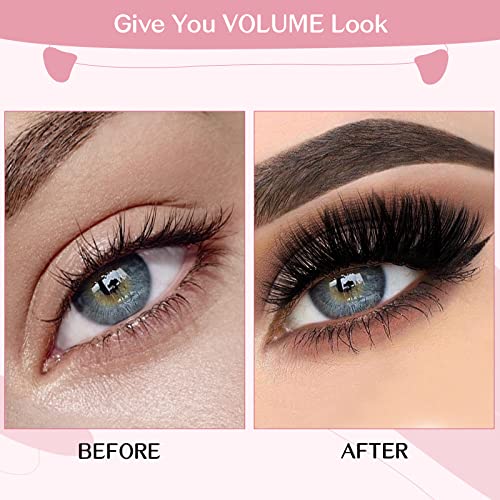 Cluster Lashes 72 Pcs Lash Clusters DIY Eyelash Extension Individual Lashes D-12mm Thin Band Easy to Apply at home Lashes (Adore, D-12mm)