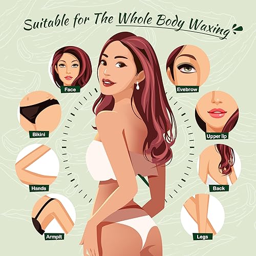 Aloe Wax Hair Removal Beads for Whole Body