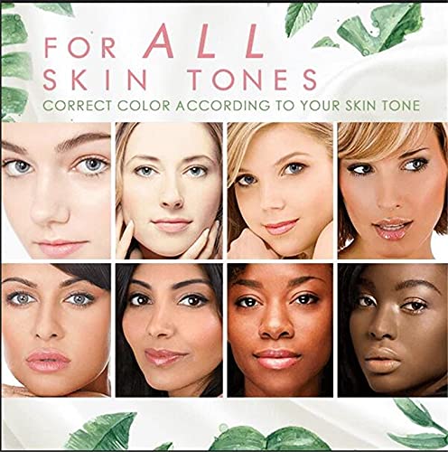 Air Cushion CC Cream Foundation with Mushroom Sponge Puff