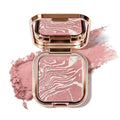 KYDA Baked Blush Palette Shimmer Marbleized Cheek Color 03
