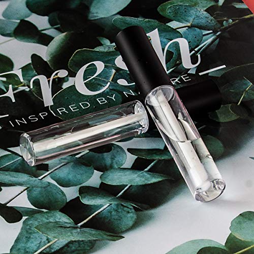 Empty Lip Gloss Tubes 10ml, Set of 10 with Funnels