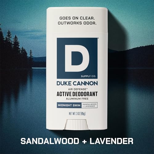 Aluminum-Free Deodorant for Men - Sandalwood & Lavender Scent - 3 oz