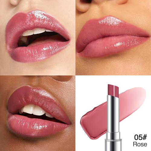 Rose Pink Honey Tinted Lip Balm Stick - Hydrating Matte