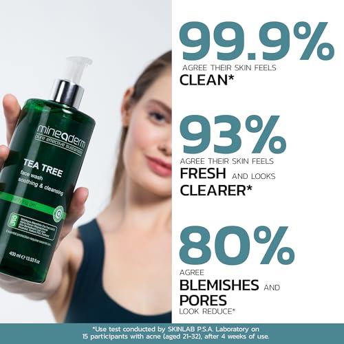 Tea Tree Oil Face Wash for Oily & Acne-Prone Skin