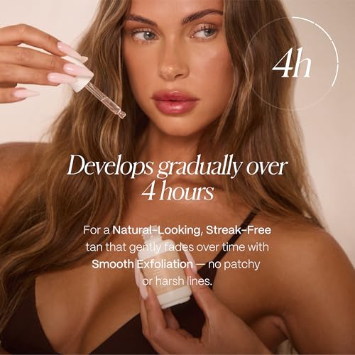 Filter by Molly-Mae Self Tanning Drops | Natural-Looking Bronzed Glow | Face & Body Drops | Fast-Developing Sunless Tanner | Gradual Glow | Easy-to-Apply | 30ml