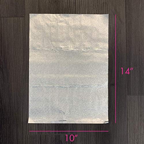 Framar Big Poppa Silver Pop Up Hair Foils, 250 Sheets 10x14"