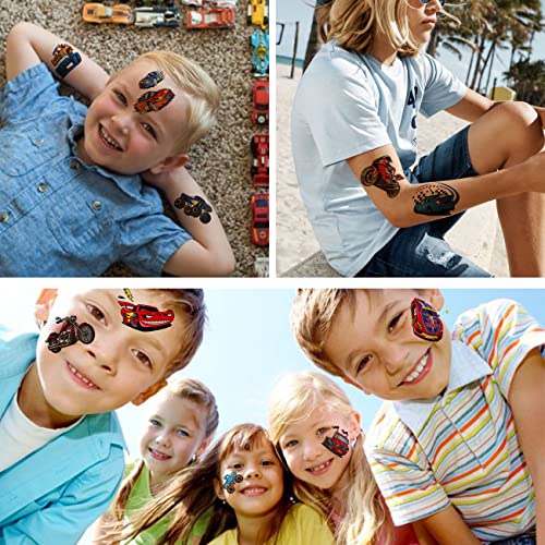 148 PCS Race Car Temporary Tattoos for Kids - Party Favors