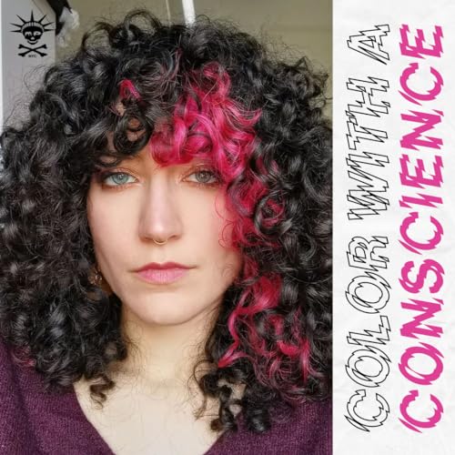MANIC PANIC Classic Hot Hot Pink Semi Permanent Hair Color - Neon Pink Hair Dye for Women & Men That Lasts 4-6 Weeks - Vegan, Ammonia & Cruelty-Free - Create & Mix Custom Shades (4oz)