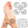 Pi Symbol Temporary Tattoos | Math Party Favors