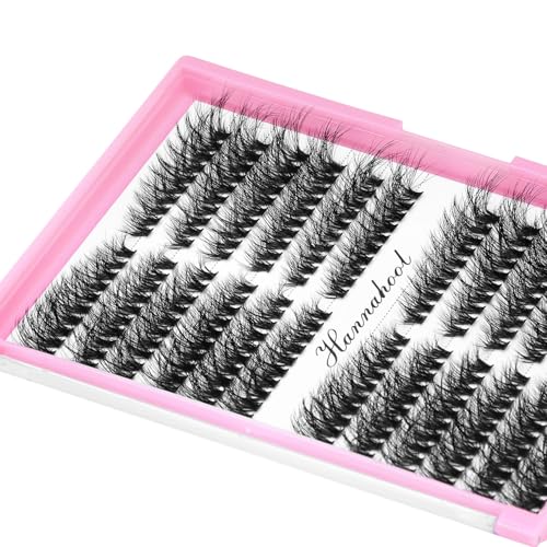 50D Cluster Lashes Extensions 8-16mm Mixed Lengths Wispy