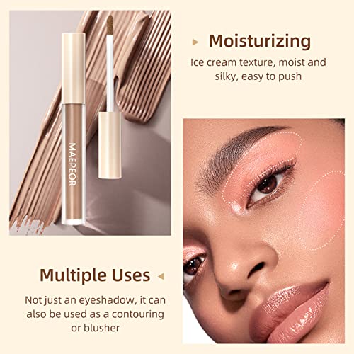 Matte Liquid Eyeshadow Set 8 Colors - Waterproof Long-Lasting