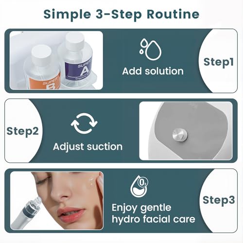 Hydrogen Oxygen Hydro Facial Machine for Home Skincare