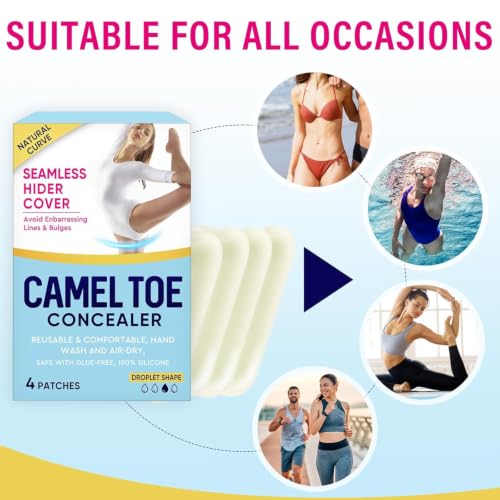 Camel Toe Concealer Patches - Invisible Seamless Adhesive