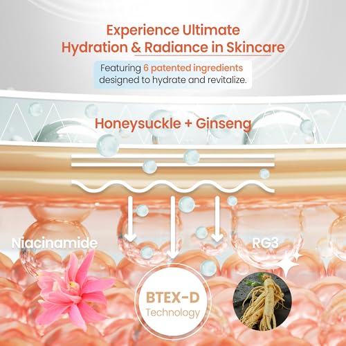 Hydro Cream ? Lightweight Ultra-Hydrating Face Moisturizer for Glowing Skin | 50ml (1.69 fl oz) with Hyaluronic Acid & Cica | Korean Skin Care